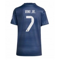 Stroje piłkarskie Real Madrid Vinicius Junior #7 Koszulka Wyjazdowej dla damskie 2025-26 Krótki Rękaw